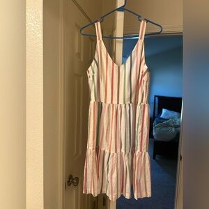 Japna Multicolor Striped Midi Dress